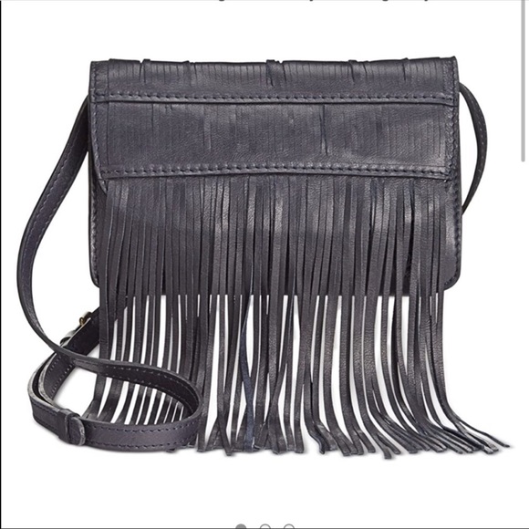 Patricia Nash Tori Leather fringe crossbody